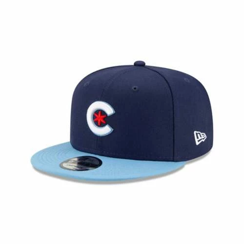 MLB Hats & Caps New Era Kids' Chicago Cubs City Connect 9Fifty Snapback Hat 3 MLB Hats & Caps New Era Kids' Chicago Cubs City Connect 9Fifty Snapback Hat