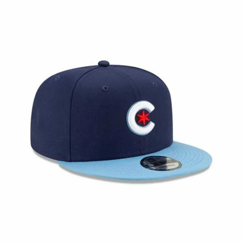 MLB Hats & Caps New Era Kids' Chicago Cubs City Connect 9Fifty Snapback Hat 5 MLB Hats & Caps New Era Kids' Chicago Cubs City Connect 9Fifty Snapback Hat - Image 3