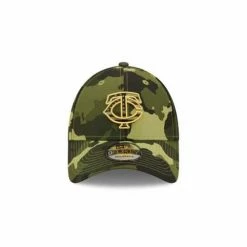 MLB Hats & Caps New Era Minnesota Twins 2022 Armed Forces Day 9Forty Adjustable Hat -Cheap New Era Store unnamed file 3638