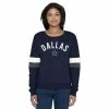 NFL Hoodies & Sweatshirts New Era Women's Dallas Cowboys Contrast Crewneck