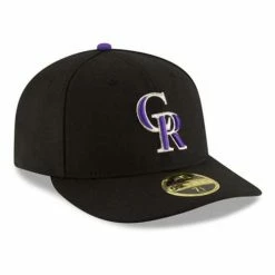 MLB Hats & Caps New Era Colorado Rockies Authentic Collection Low Profile 59Fifty Fitted Hat -Cheap New Era Store unnamed file 3649
