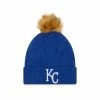 MLB Hats & Caps New Era Women's Kansas City Royals Snowy Beanie -Cheap New Era Store unnamed file 3664
