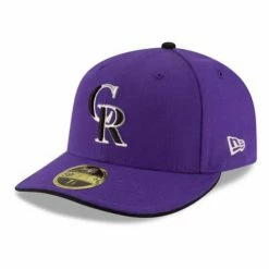 MLB Hats & Caps New Era Colorado Rockies Authentic Collection Low Profile Team 59Fifty Fitted Hat -Cheap New Era Store unnamed file 3674