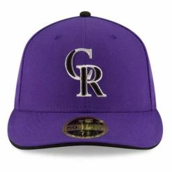 MLB Hats & Caps New Era Colorado Rockies Authentic Collection Low Profile Team 59Fifty Fitted Hat -Cheap New Era Store unnamed file 3675