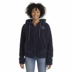 NFL Lightweight Jackets New Era Women's Dallas Cowboys Sherpa Jacket
