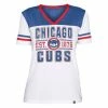 MLB Shirts New Era Women's Chicago Cubs Crossover T-Shirt -Cheap New Era Store unnamed file 3682