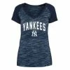 MLB Shirts New Era Women's New York Yankees Space Dye T-Shirt