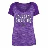 MLB Shirts New Era Women's Colorado Rockies Space Dye T-Shirt -Cheap New Era Store unnamed file 3745