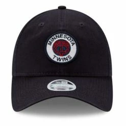 MLB Hats & Caps New Era Women's Minnesota Twins Shiny Patch 9Twenty Relaxed Fit Adjustable Hat -Cheap New Era Store unnamed file 3791