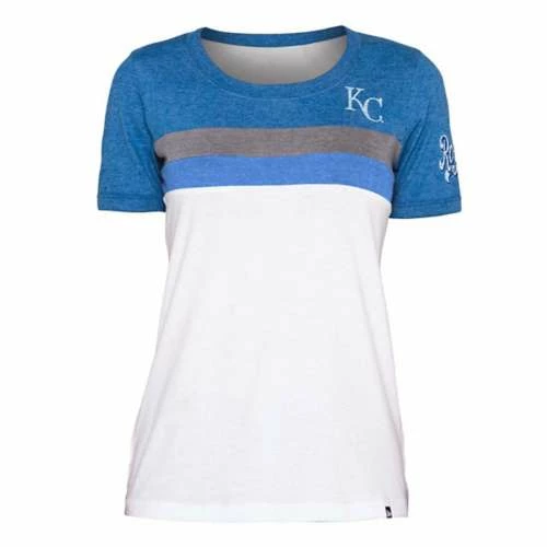 MLB Shirts New Era Women's Kansas City Royals Block T-Shirt 3 MLB Shirts New Era Women's Kansas City Royals Block T-Shirt