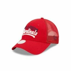 MLB Hats & Caps New Era Women's St. Louis Cardinals Team Trucker 9Forty Adjustable Hat