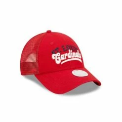 MLB Hats & Caps New Era Women's St. Louis Cardinals Team Trucker 9Forty Adjustable Hat -Cheap New Era Store unnamed file 3828