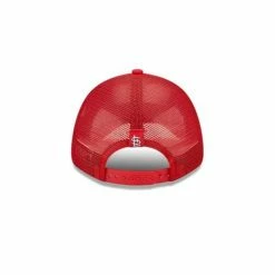 MLB Hats & Caps New Era Women's St. Louis Cardinals Team Trucker 9Forty Adjustable Hat -Cheap New Era Store unnamed file 3831