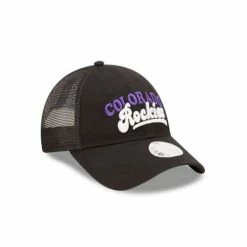 MLB Hats & Caps New Era Women's Colorado Rockies Team Trucker 9Forty Adjustable Hat -Cheap New Era Store unnamed file 3838