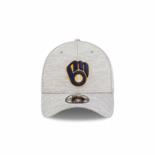 MLB Hats & Caps New Era Milwaukee Brewers Distinct 39Thirty Stretch Fit Hat 4 MLB Hats & Caps New Era Milwaukee Brewers Distinct 39Thirty Stretch Fit Hat - Image 2