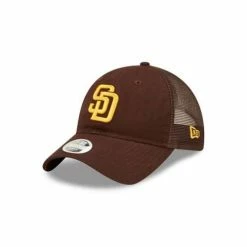 MLB Hats & Caps New Era Women's San Diego Padres Banded 9Twenty Adjustable Hat