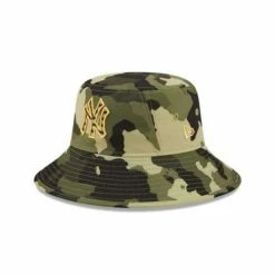 MLB Hats & Caps New Era New York Yankees 2022 Armed Forces Day Bucket Hat