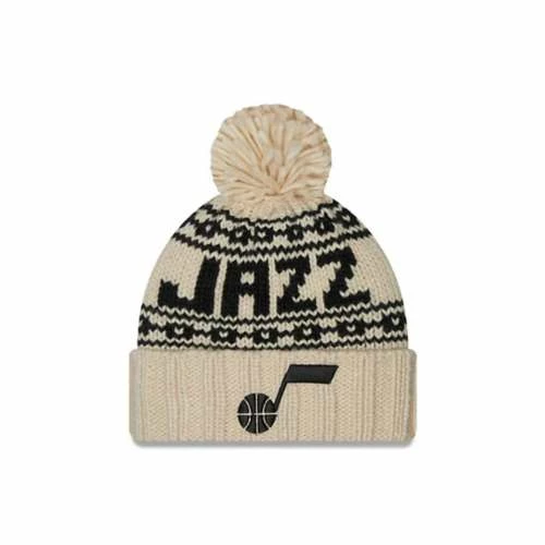 NBA Hats & Caps New Era Women's Utah Jazz Sport Knit Beanie 3 NBA Hats & Caps New Era Women's Utah Jazz Sport Knit Beanie