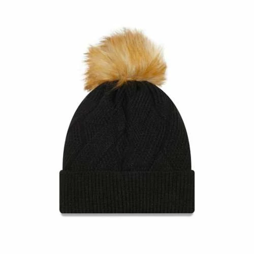 NBA Hats & Caps New Era Women's Utah Jazz Snowy Beanie 4 NBA Hats & Caps New Era Women's Utah Jazz Snowy Beanie - Image 2