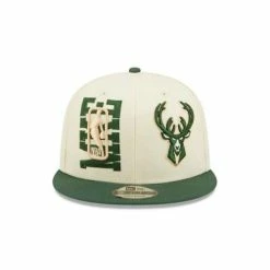 NBA Hats & Caps New Era Milwaukee Bucks 2022 NBA Draft 9Fifty Snapback Hat -Cheap New Era Store unnamed file 3978
