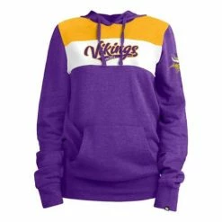 NFL Hoodies & Sweatshirts New Era Women's Minnesota Vikings Contrast Hoodie