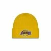 NBA Hats & Caps New Era Los Angeles Lakers Core Classic Logo Beanie