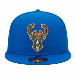 NBA Hats & Caps New Era Kids' Milwaukee Bucks 2022 City Edition 9Fifty Adjutsable Hat -Cheap New Era Store unnamed file 4002