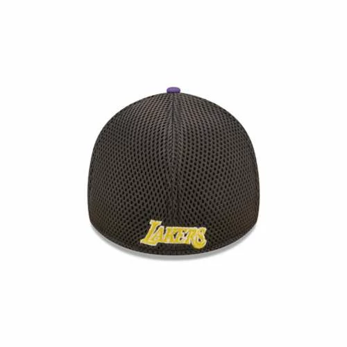 NBA Hats & Caps New Era Los Angeles Lakers Neo 39Thirty Stretch Fit Hat 8 NBA Hats & Caps New Era Los Angeles Lakers Neo 39Thirty Stretch Fit Hat - Image 6