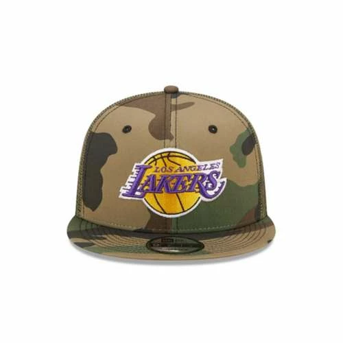 NBA Hats & Caps New Era Los Angeles Lakers Camo Team 9Fifty Snapback Hat 4 NBA Hats & Caps New Era Los Angeles Lakers Camo Team 9Fifty Snapback Hat - Image 2