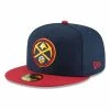 NBA Hats & Caps New Era Denver Nuggets Two Tone 59Fifty Fitted Hat