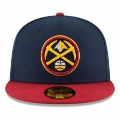 NBA Hats & Caps New Era Denver Nuggets Two Tone 59Fifty Fitted Hat -Cheap New Era Store unnamed file 4033