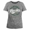 NBA Shirts New Era Women's Milwaukee Bucks Space Dye T-Shirt