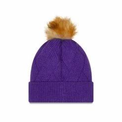 NBA Hats & Caps New Era Women's Los Angeles Lakers Snowy Beanie -Cheap New Era Store unnamed file 4078