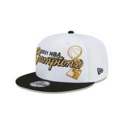 NBA Hats & Caps New Era Milwauke Bucks 2021 NBA Finals Champions Ring Ceremony 9Fifty Adjustable Hat