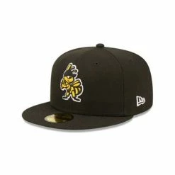 Minor League Hats & Caps New Era Salt Lake Bees On Field Home 59Fifty Fitted Hat