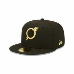 Minor League Hats & Caps New Era Omaha Storm Chasers On Field Road 59Fifty Fitted Hat