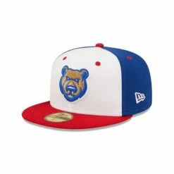 Minor League Hats & Caps New Era Iowa Cubs Road On Field 59Fifty Fitted Hat