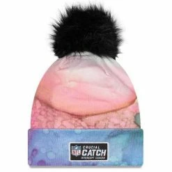 NFL Hats & Caps New Era Women's Minnesota Vikings 2022 Crucial Catch Pom Beanie -Cheap New Era Store unnamed file 423
