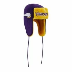 NFL Hats & Caps New Era Minnesota Vikings Helmet Trapper Hat -Cheap New Era Store unnamed file 466