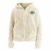 NFL Lightweight Jackets New Era Women's Green Bay Packers Sherpa Jacket