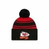 NFL Hats & Caps New Era Kansas City Chiefs 2022 Sideline Team Sport Beanie
