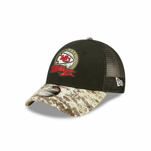 NFL Hats & Caps New Era Kansas City Chiefs 2022 Salute To Service 9Forty Adjustable Hat 3 NFL Hats & Caps New Era Kansas City Chiefs 2022 Salute To Service 9Forty Adjustable Hat