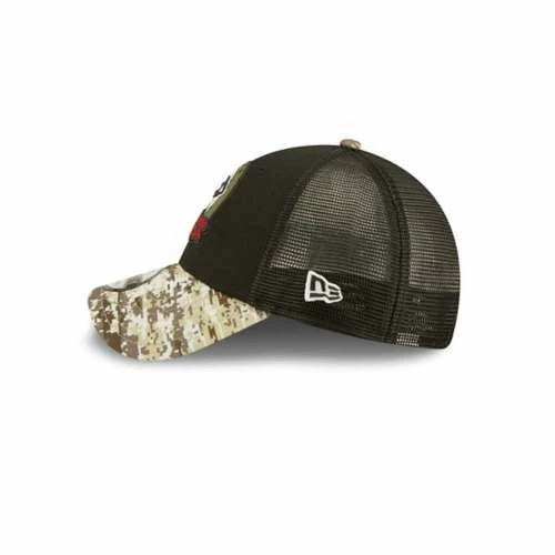 NFL Hats & Caps New Era Kansas City Chiefs 2022 Salute To Service 9Forty Adjustable Hat 6 NFL Hats & Caps New Era Kansas City Chiefs 2022 Salute To Service 9Forty Adjustable Hat - Image 4