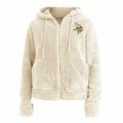 NFL Lightweight Jackets New Era Women's Minnesota Vikings Sherpa Jacket
