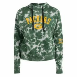 NFL Hoodies & Sweatshirts New Era Women's Green Bay Packers Tie Dye Hoodie
