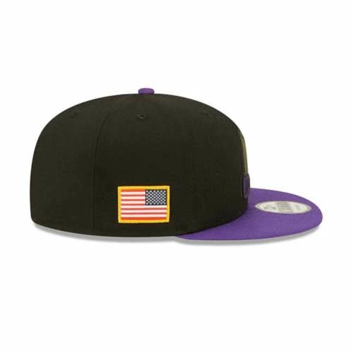 NFL Hats & Caps New Era Minnesota Vikings 2022 Salute To Service 9Fifty Snapback Hat 7 NFL Hats & Caps New Era Minnesota Vikings 2022 Salute To Service 9Fifty Snapback Hat - Image 5