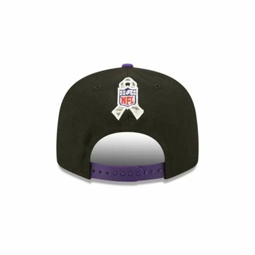 NFL Hats & Caps New Era Minnesota Vikings 2022 Salute To Service 9Fifty Snapback Hat 8 NFL Hats & Caps New Era Minnesota Vikings 2022 Salute To Service 9Fifty Snapback Hat - Image 6