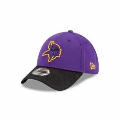 NFL Hats & Caps New Era Minnesota Vikings Road Sideline 39Thirty Stretch Fit Hat