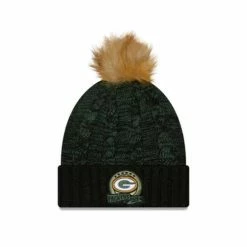 NFL Hats & Caps New Era Women's Green Bay Packers 2022 Salute To Service Pom Beanie