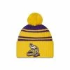 NFL Hats & Caps New Era Minnesota Vikings 2022 Sideline Team Sport Beanie -Cheap New Era Store unnamed file 652